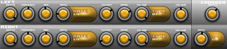 Odd Odo Delay plugin interface