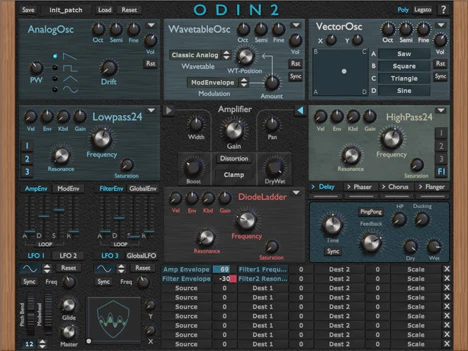 Odin 2 plugin interface