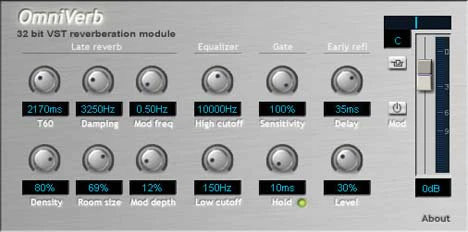 Omniverb plugin interface