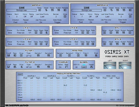 Osiris-XT plugin interface