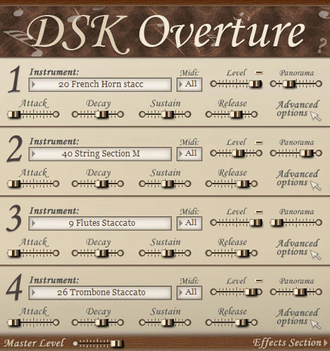 Overture plugin interface