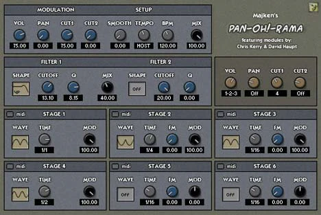 Pan-Oh!-Rama plugin interface