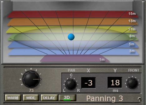 Panning 3 plugin interface