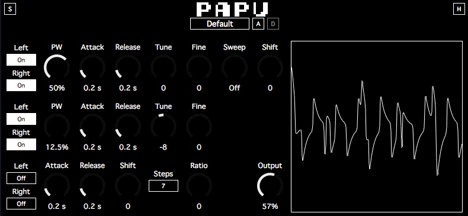 PAPU plugin interface
