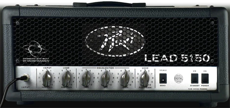 Peavey 5150 simulation plugin interface