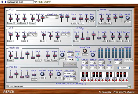 PERCU plugin interface