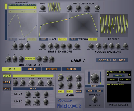 Phadex plugin interface