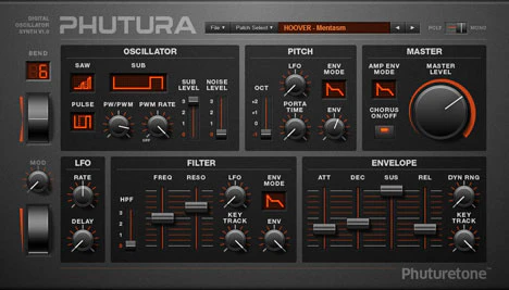 Phutura plugin interface