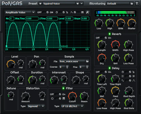 PolyGAS plugin interface