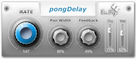 pongDelay plugin interface