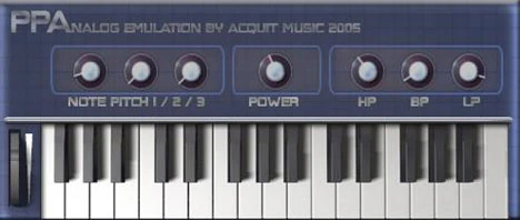 PPAnalog plugin interface