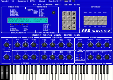 PPG Wave plugin interface