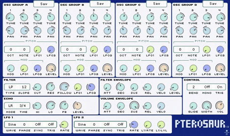 Pterosaur plugin interface