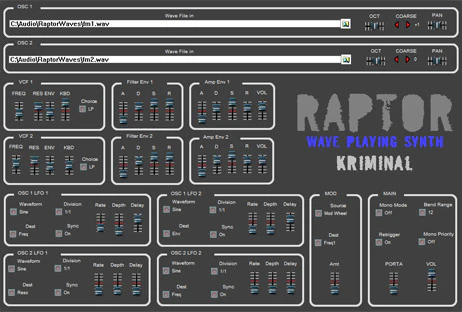 Raptor plugin interface