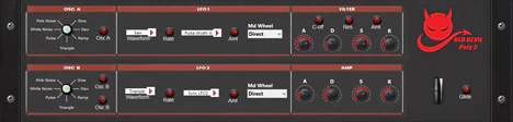 Red Devil Poly 2 plugin interface