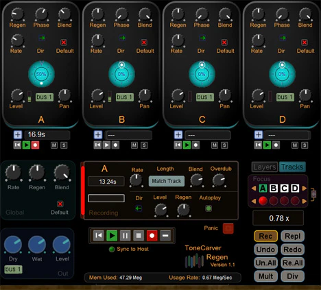 Regen plugin interface