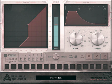 Renegate free plugin interface