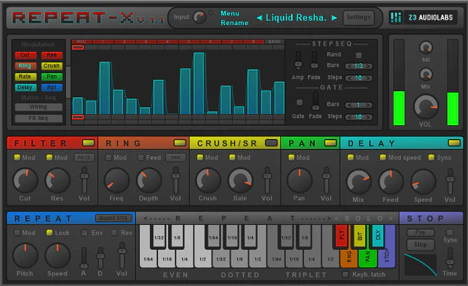 Repeat-X plugin interface