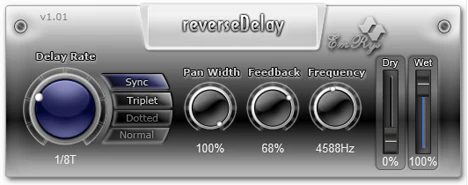ReverseDelay plugin interface