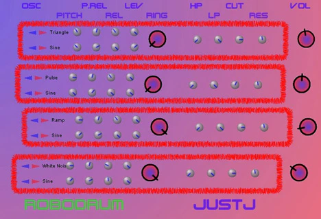 RoboDrum plugin interface
