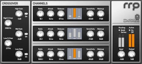 Rough Rider Pro plugin interface