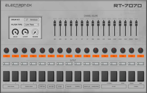 RT-7070 plugin interface