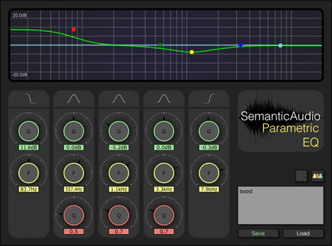 SAFEEqualiser plugin interface