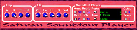 Safwan Soundfont Player plugin interface