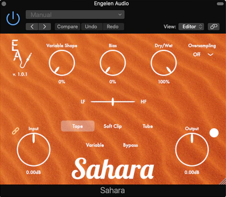 Sahara plugin interface