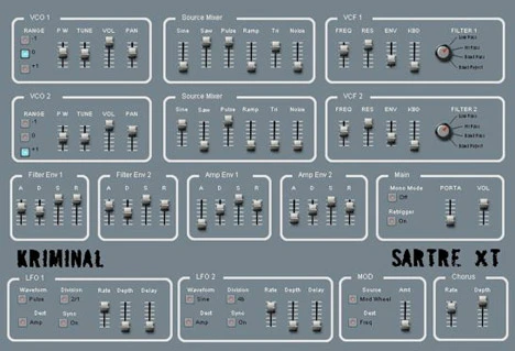 SartreXT plugin interface