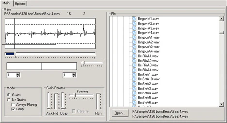 Scrubber plugin interface
