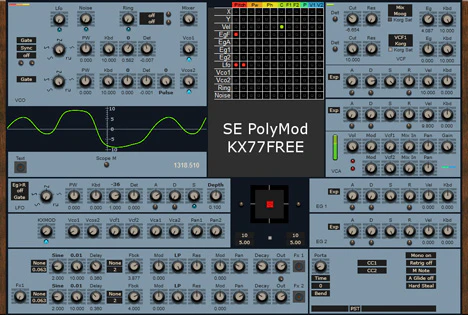SE PolyMod KX plugin interface