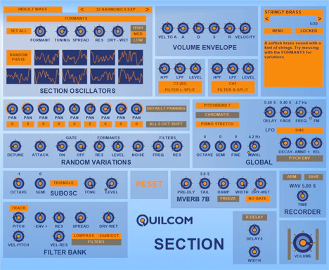 SECTION plugin interface