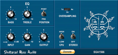 SGA1566 plugin interface