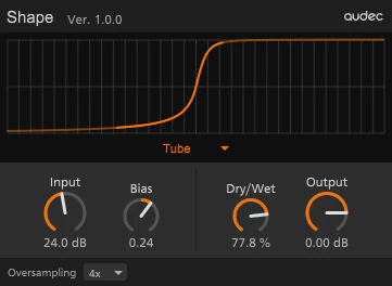 Shape plugin interface