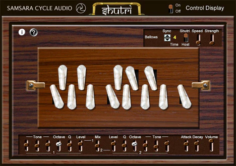 Shruti plugin interface