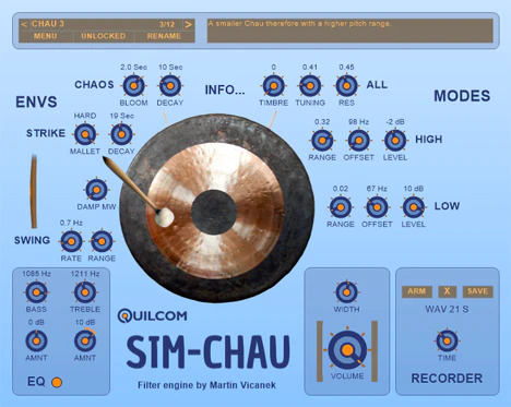 SIM-CHAU plugin interface