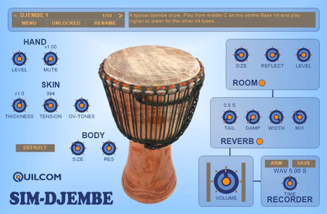 SIM-DJEMBE plugin interface