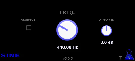 Sine plugin interface