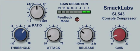 SL543 plugin interface