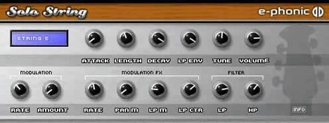 SoloString plugin interface
