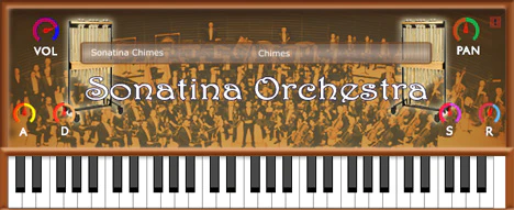 Sonatina Chimes plugin interface