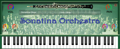 Sonatina Oboe plugin interface