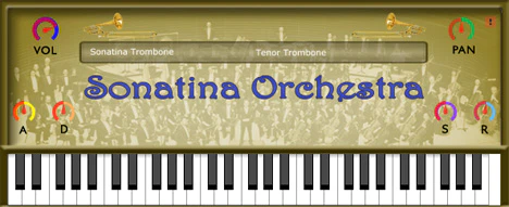 Sonatina Trombone plugin interface