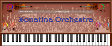 Sonatina Viola plugin interface