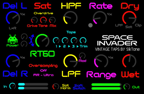 Space Invader plugin interface