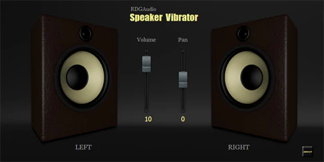 Speaker Vibrator plugin interface