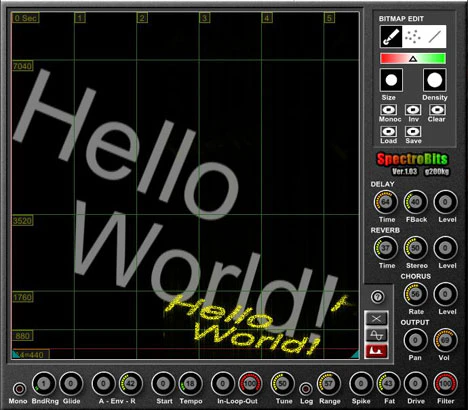 SpectroBits plugin interface