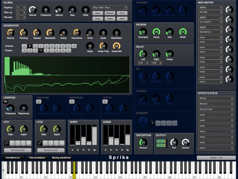Sprike plugin interface
