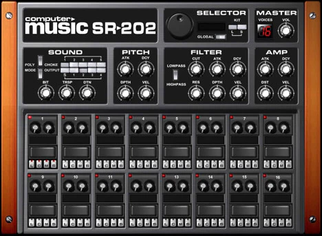 SR202 plugin interface